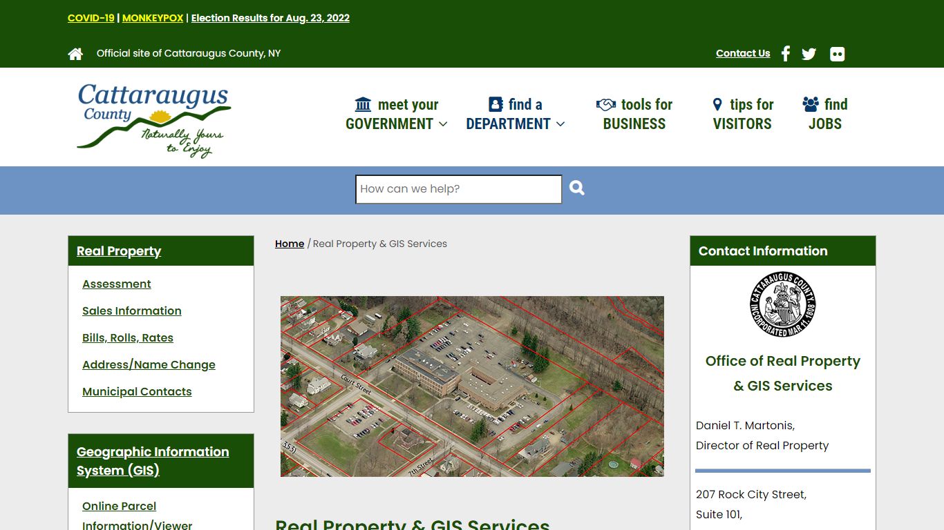 Real Property & GIS Services | Cattaraugus County Website - cattco.org